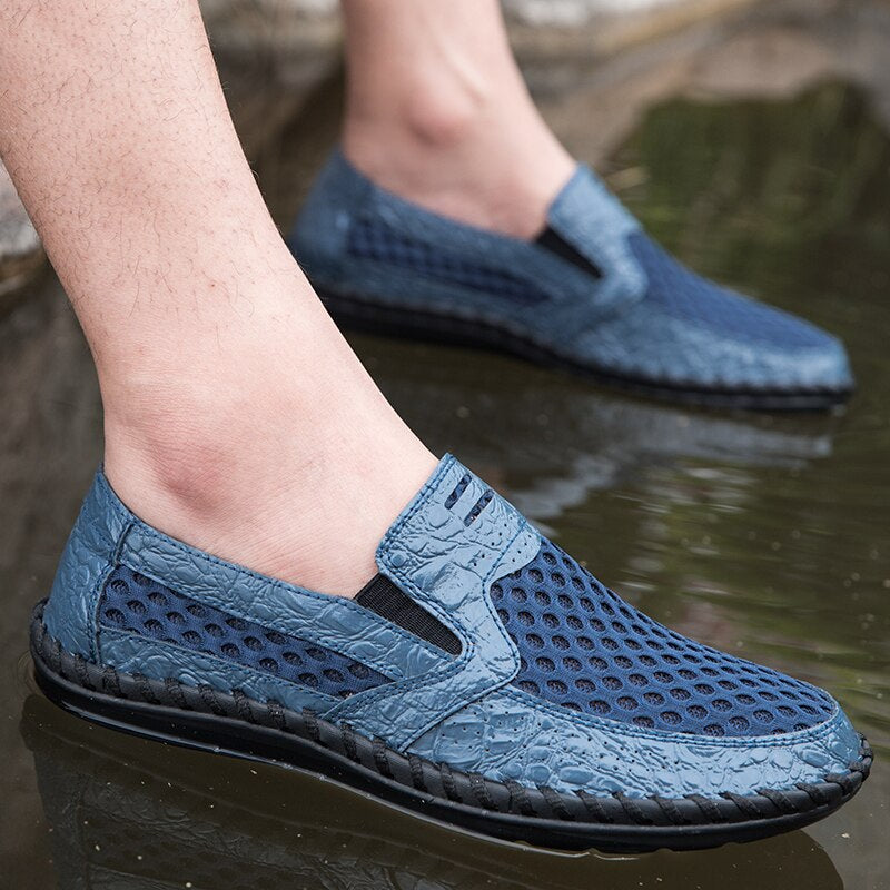 Summer Fashion Casual Breathable Mesh Shoes-My Soft Slipper