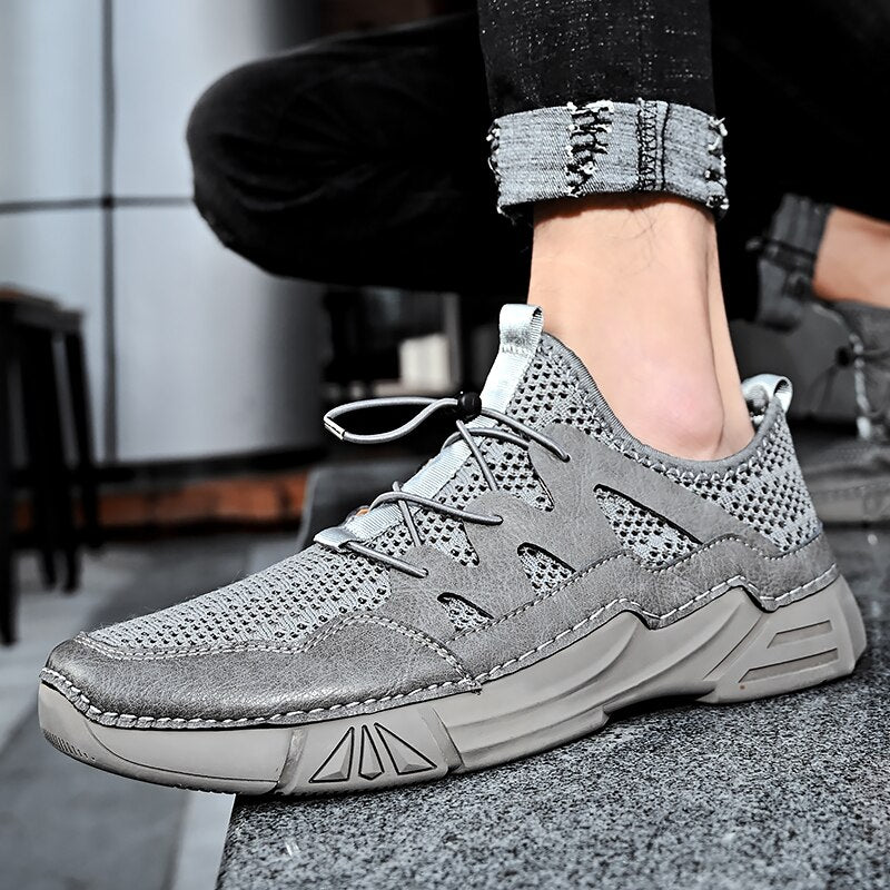 Summer Casual Men's Mesh Shoes-My Soft Slipper