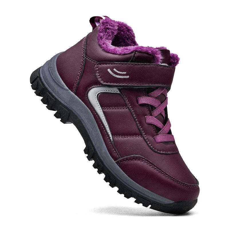 Men's Winter Lace-Up Ankle Boots-My Soft Slipper