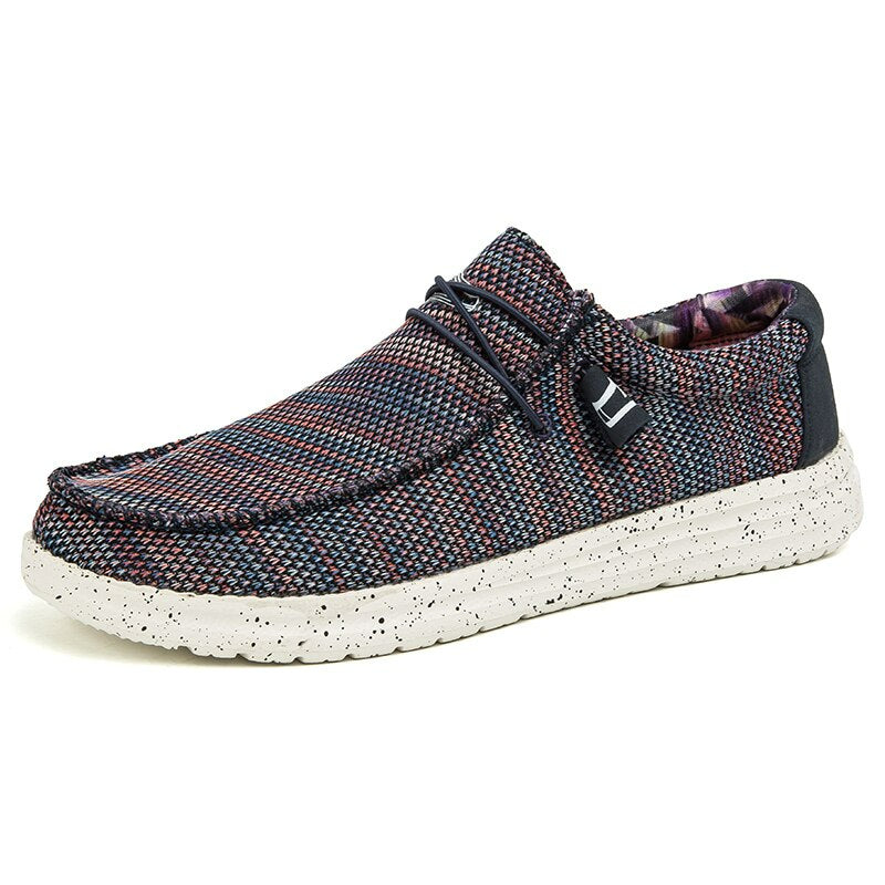 Men Breathable Fashion Canvas Shoes-My Soft Slipper