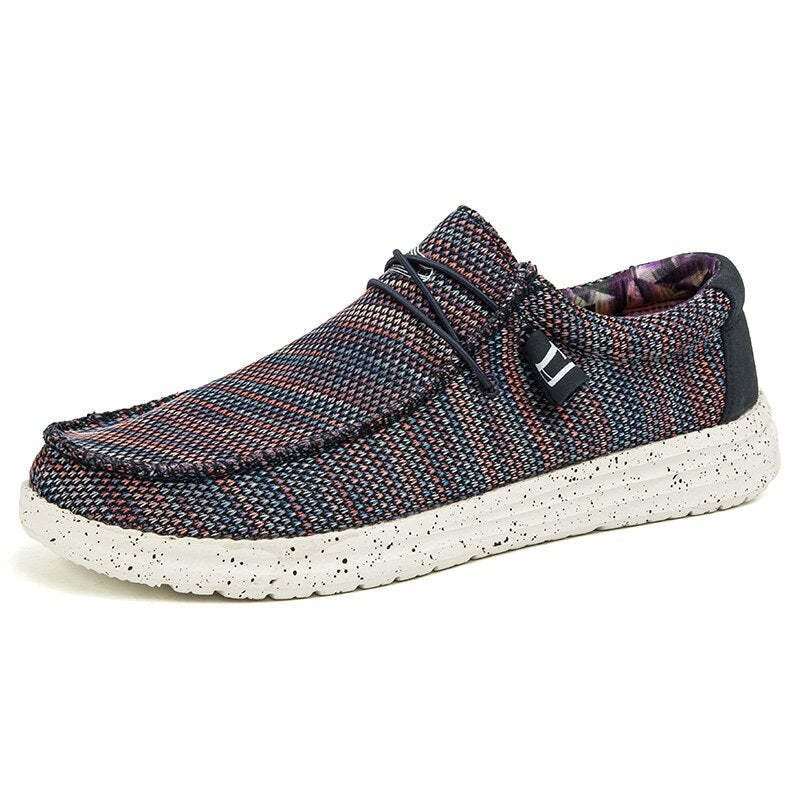 Men Breathable Fashion Canvas Shoes-My Soft Slipper