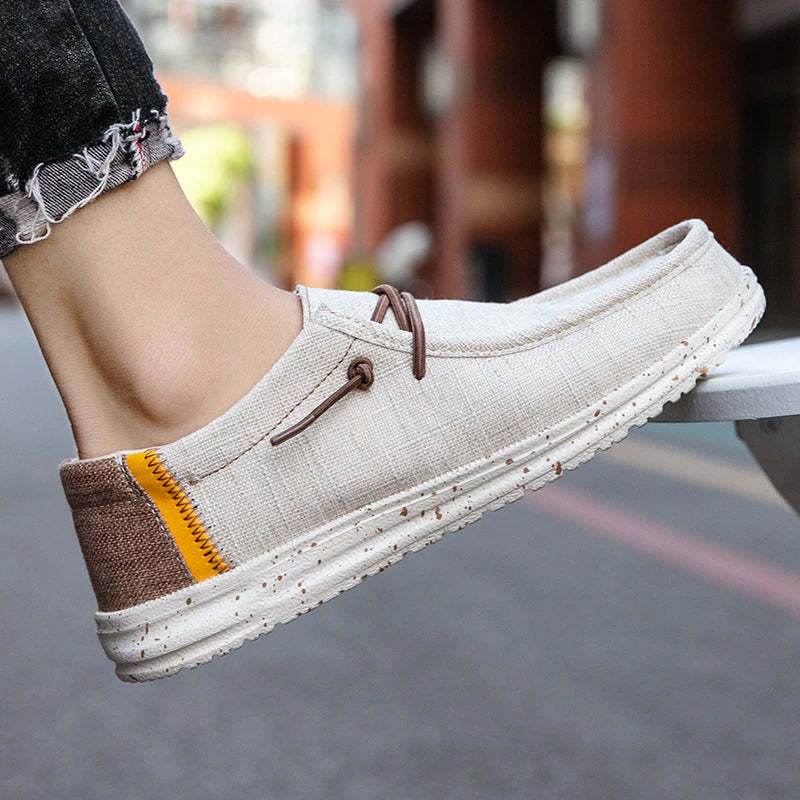 Summer Fashion Canvas Shoes For Men-My Soft Slipper