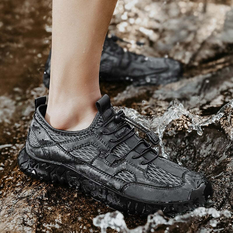 Breathable Mesh Men Shoes-My Soft Slipper