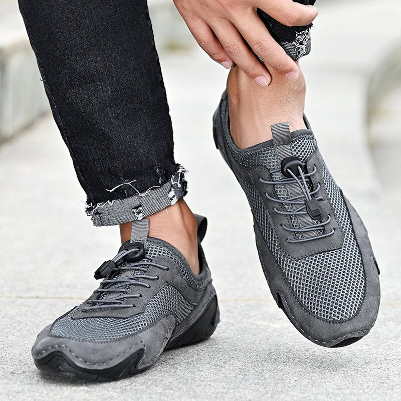 Lightweight Mesh Loafers Casual Shoes-My Soft Slipper