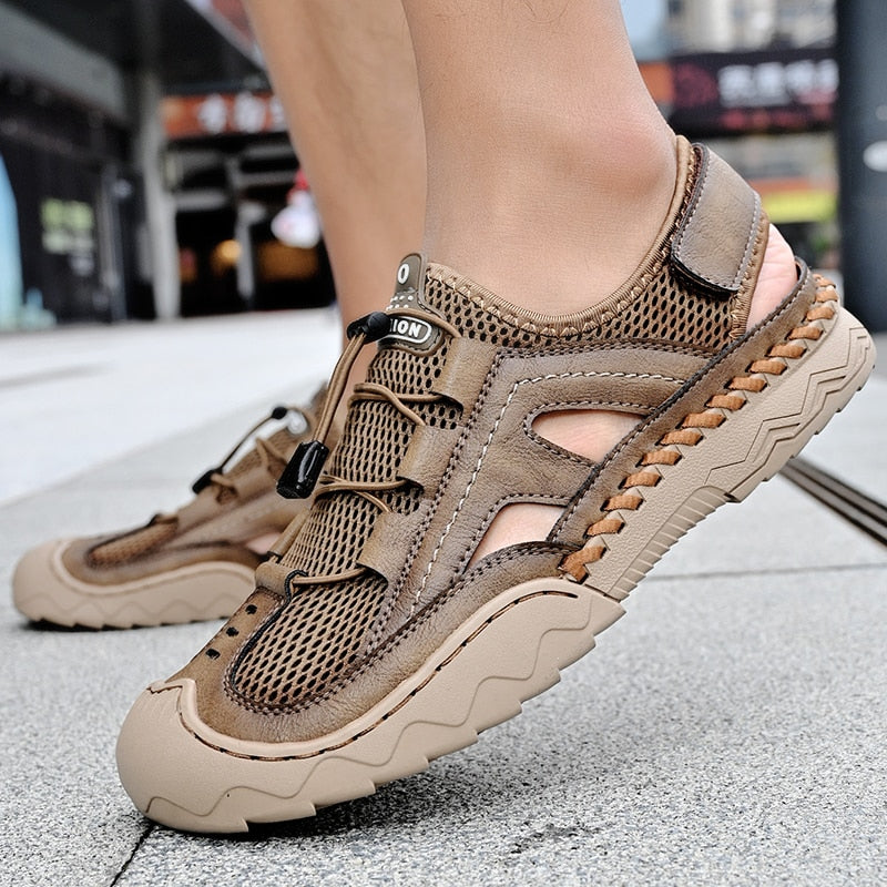 Summer Breathable Lightweight Beach Sandals-My Soft Slipper