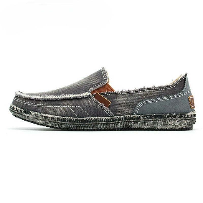Men's Denim Classic Canvas Shoes-My Soft Slipper