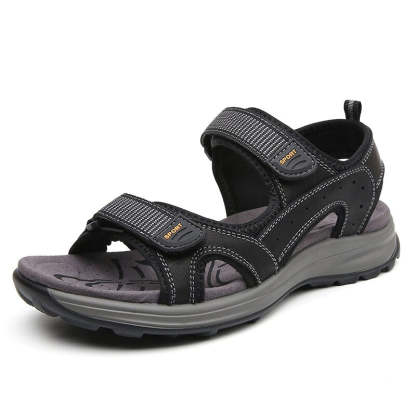 Summer Genuine Leather Lightweight Beach Sandals-My Soft Slipper