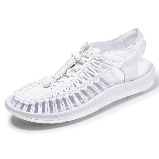 Handmade Weaving Design Breathable Sandals For Men-My Soft Slipper