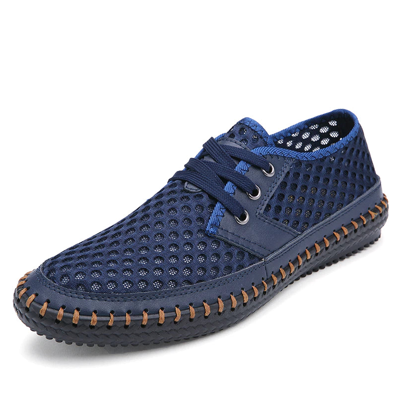 Breathable Slip On Mesh Shoes For Men-My Soft Slipper