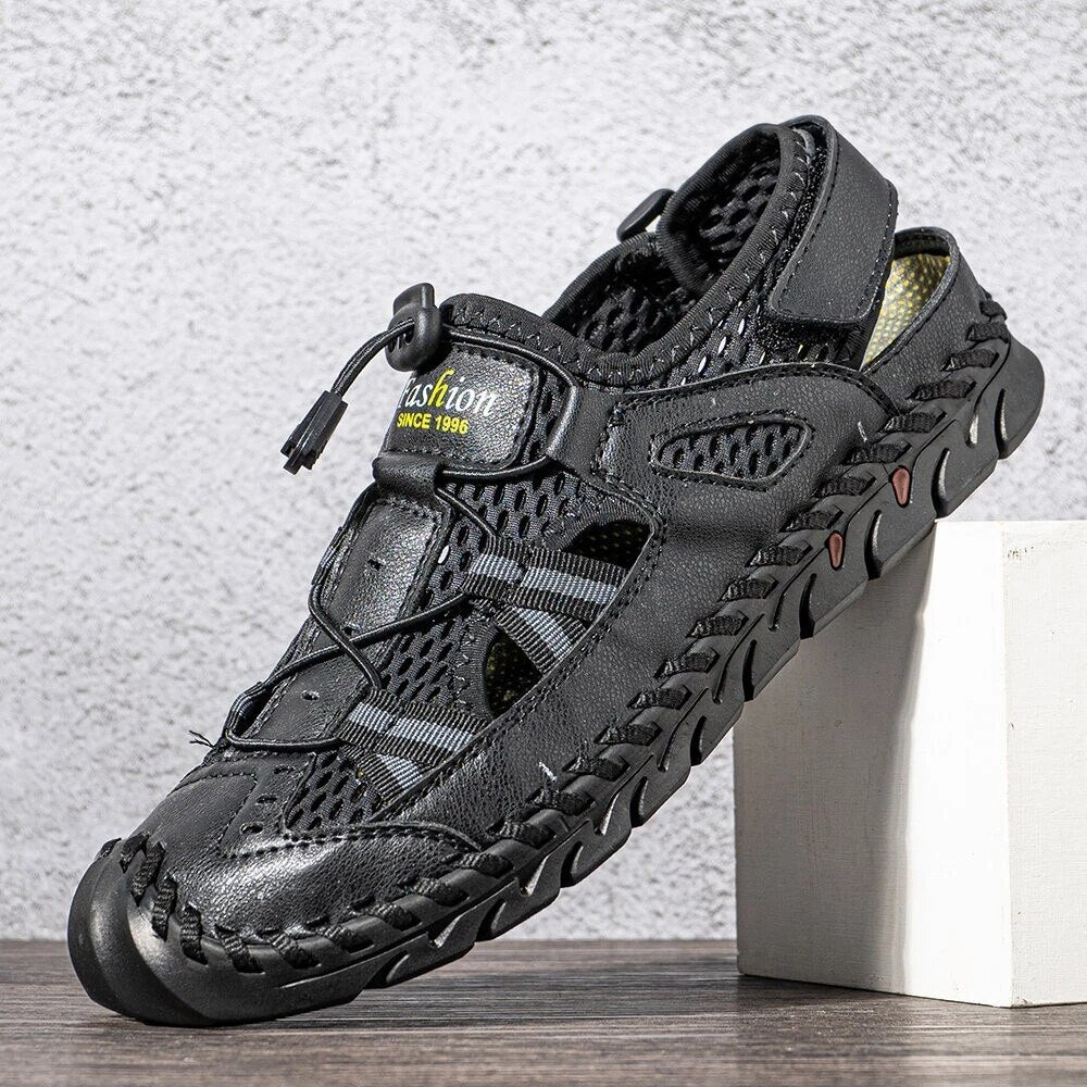 Mesh Summer Men's Outdoor Sandals-My Soft Slipper