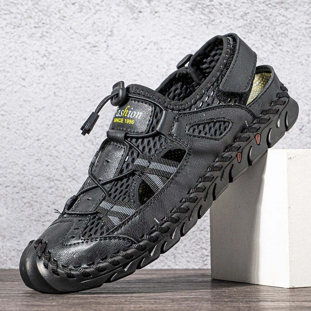 Mesh Summer Men's Outdoor Sandals-My Soft Slipper