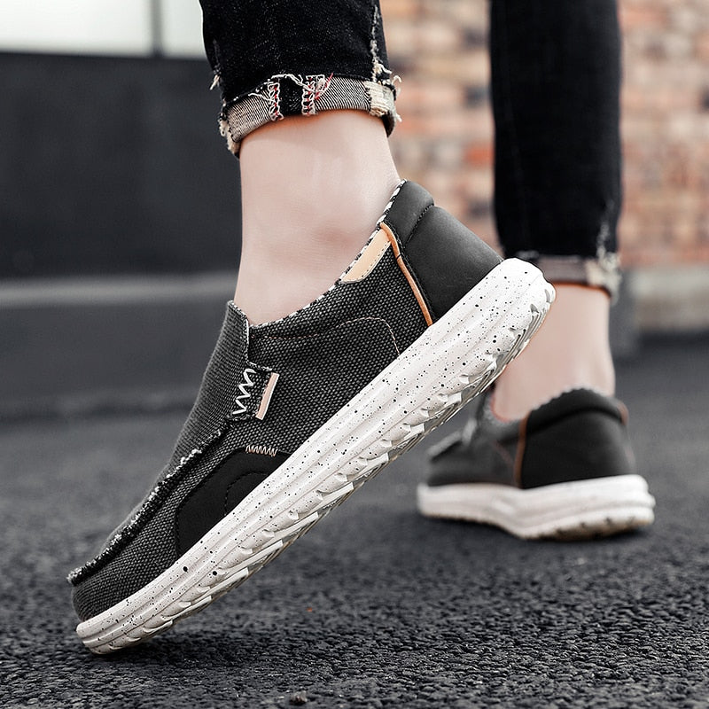 Summer Autumn Canvas Men's Shoes-My Soft Slipper