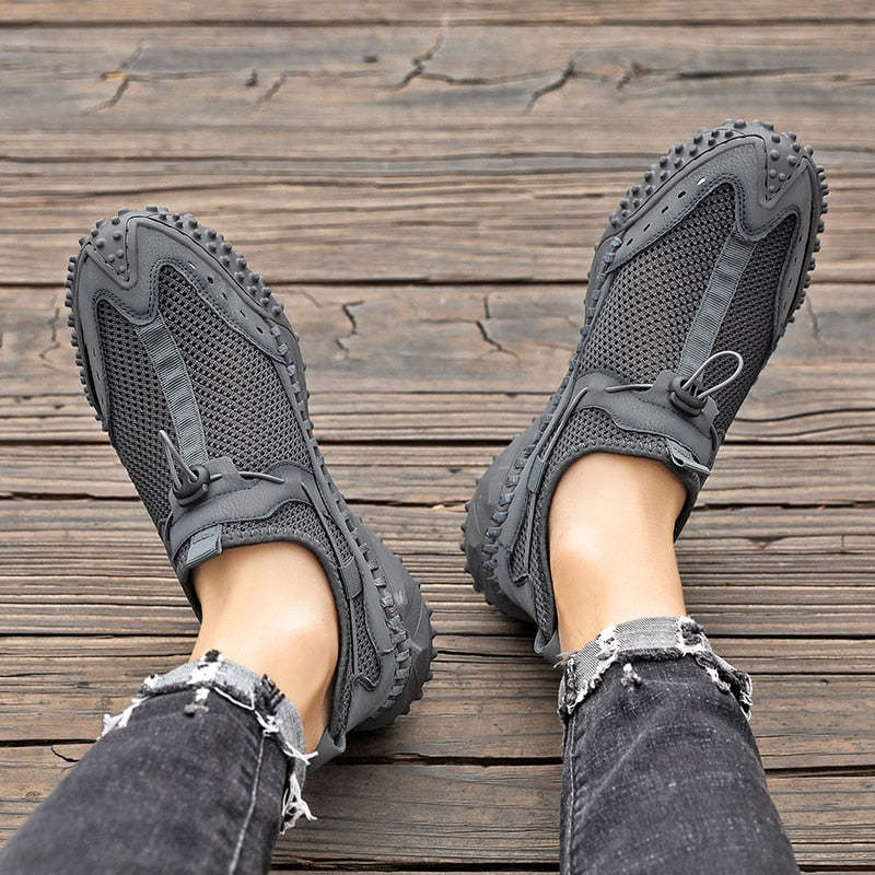 Summer Men's New Breathable Mesh Shoes-My Soft Slipper