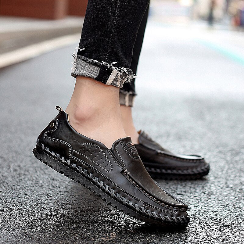Non Slip Men Outdoor Casual Shoes-My Soft Slipper