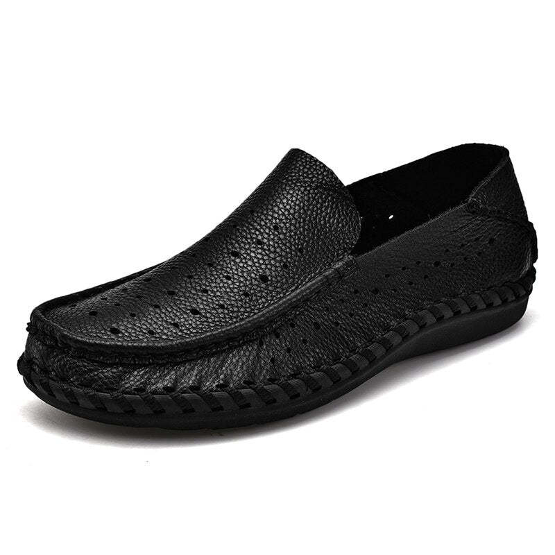 Casual Genuine Leather Shoes-My Soft Slipper
