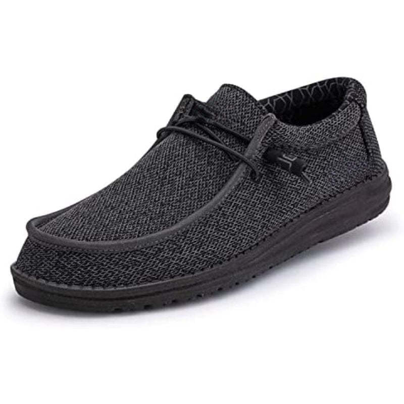 Men's Multiple Color Lace Up Comfortable & Light-Weight Loafer-My Soft Slipper