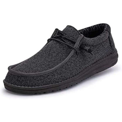 Men's Multiple Color Lace Up Comfortable & Light-Weight Loafer-My Soft Slipper