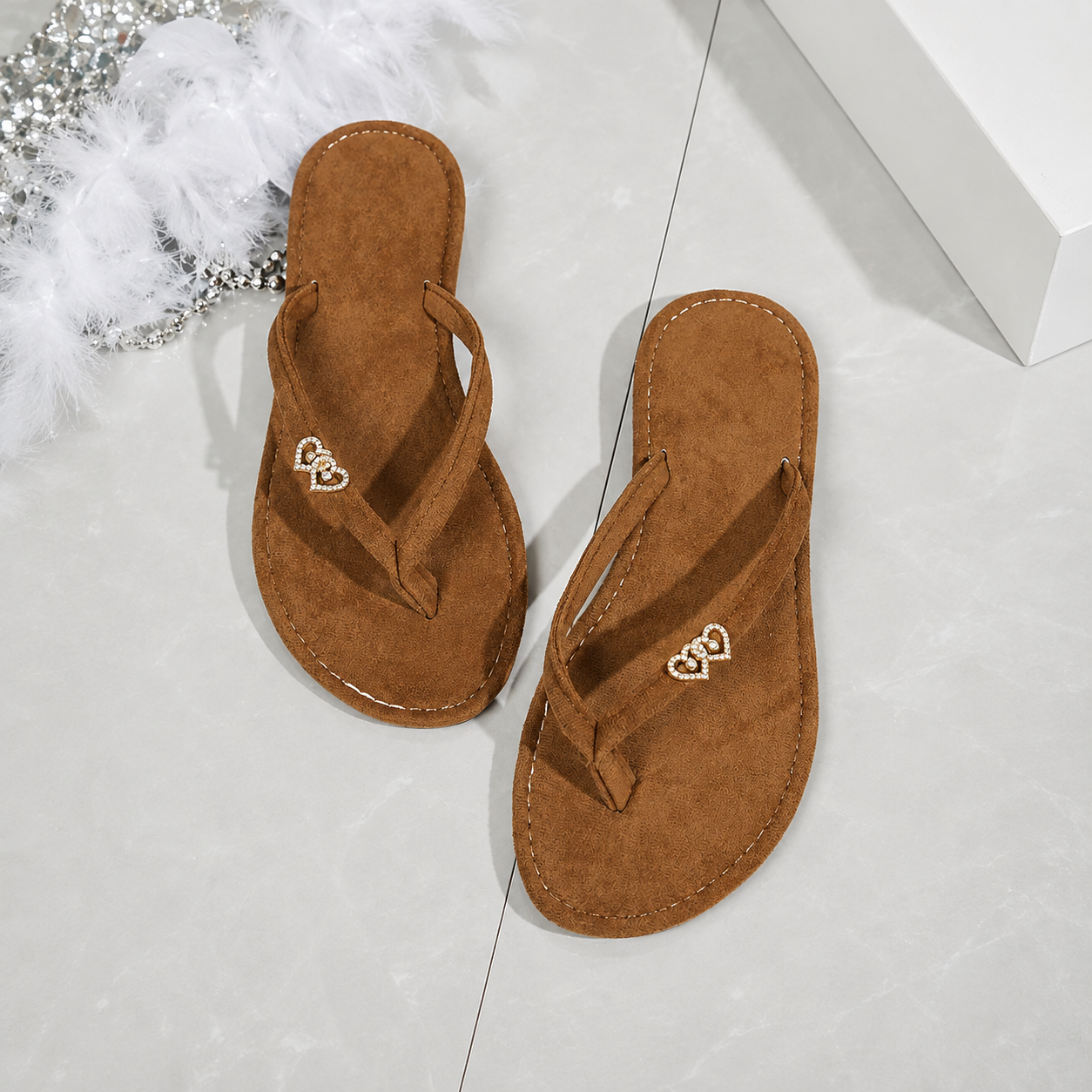 Casual Versatile Travel Flat Thong Sandals For Women