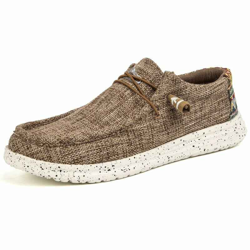 Men's Casual Denim Canvas Sneakers-My Soft Slipper