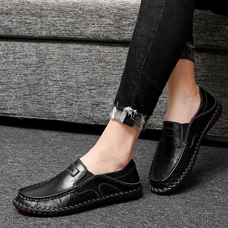 Men's Non-Slip Walking Loafers-My Soft Slipper