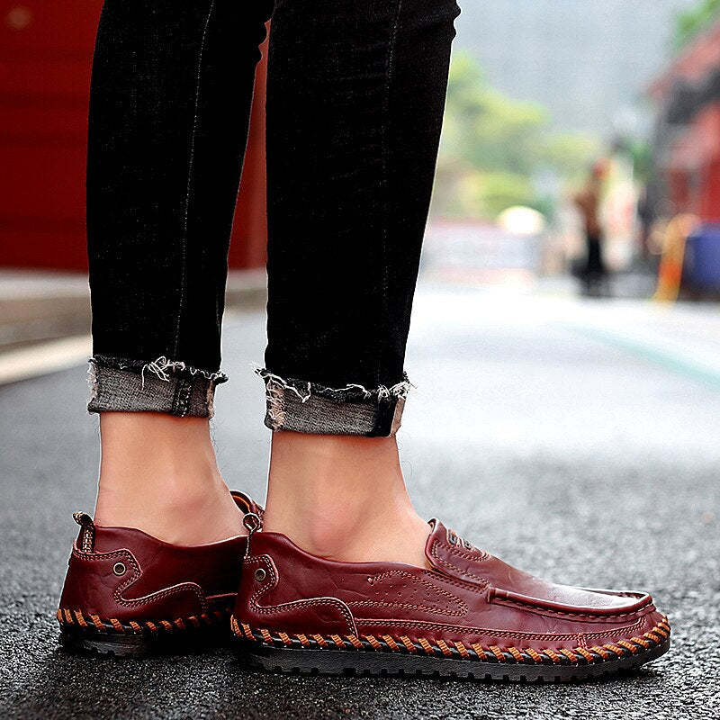 Non Slip Men Outdoor Casual Shoes-My Soft Slipper