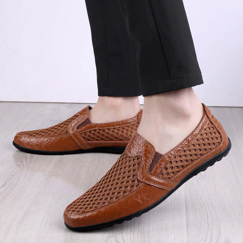 Outdoor Non-slip Mesh Men's Shoes-My Soft Slipper