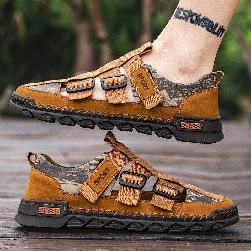 Fashion Light Casual Men's Beach Sandals-My Soft Slipper