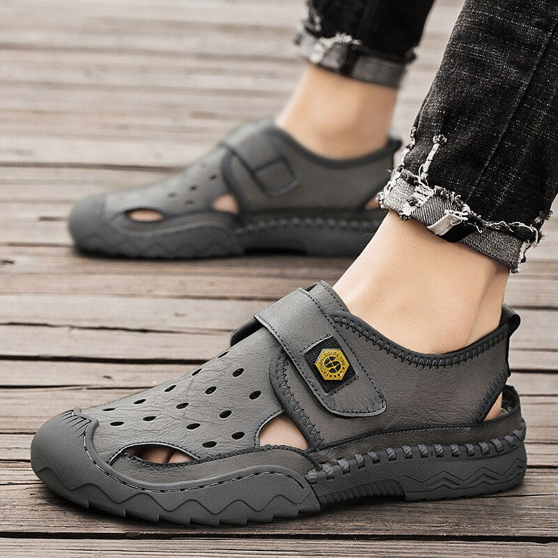 Classic Non-Slip Breathable Men's Sandals-My Soft Slipper