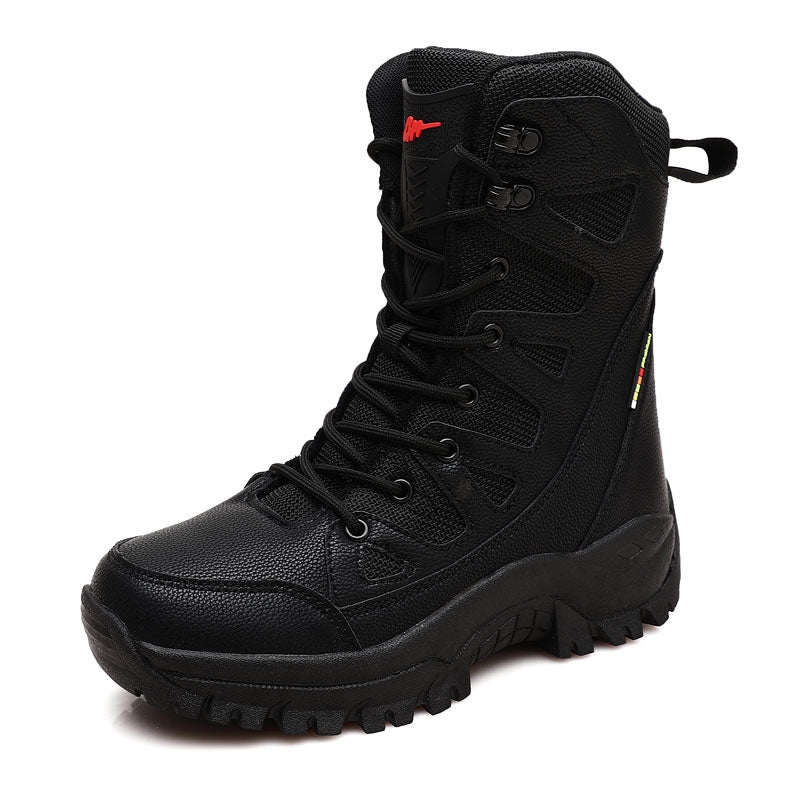 Casual Waterproof High Top Men's Boots-My Soft Slipper