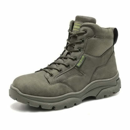 Men's Ankle Waterproof Military Boots-My Soft Slipper