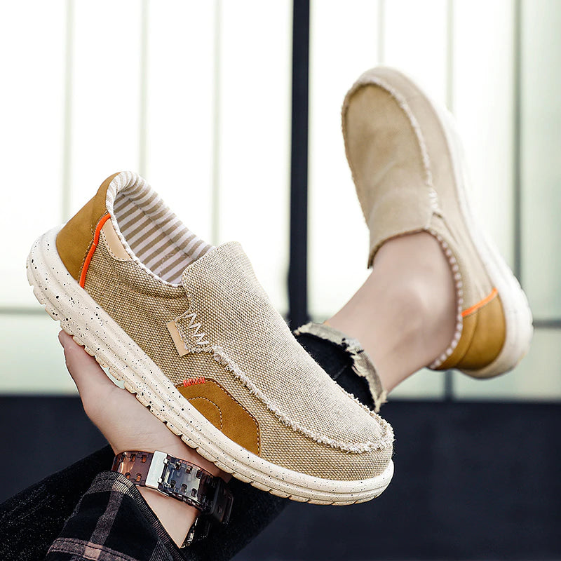 Summer Autumn Canvas Men's Shoes-My Soft Slipper