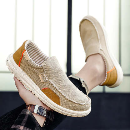 Summer Autumn Canvas Men's Shoes-My Soft Slipper