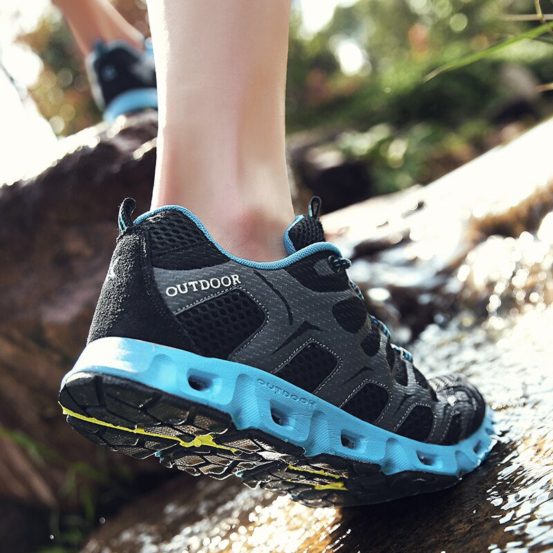 Men's Breathable Mesh Outdoor Shoes-My Soft Slipper