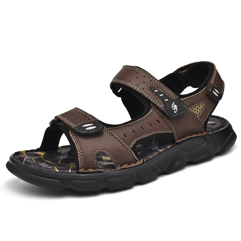 Summer Leather Sandals For Men-My Soft Slipper