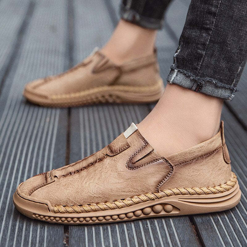 Men Spring Summer Soft Loafers-My Soft Slipper