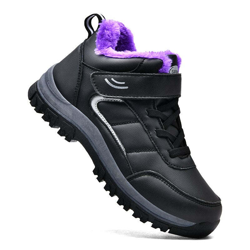 Men's Winter Lace-Up Ankle Boots-My Soft Slipper