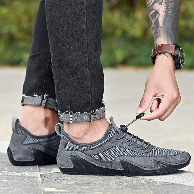 Lightweight Mesh Loafers Casual Shoes-My Soft Slipper