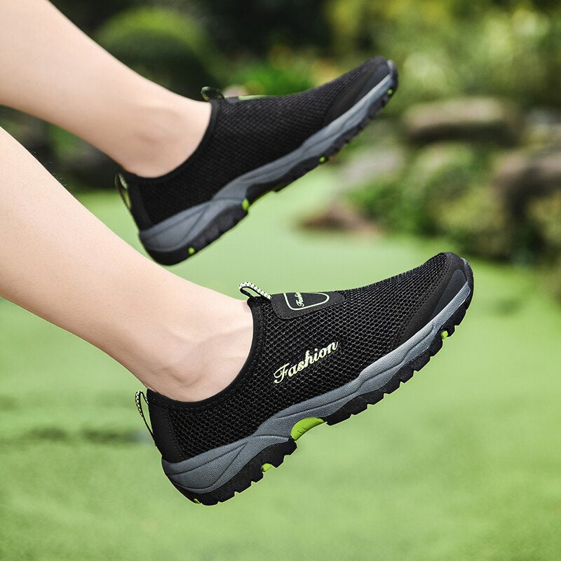 Summer Breathable Men's Casual Mesh Shoes-My Soft Slipper