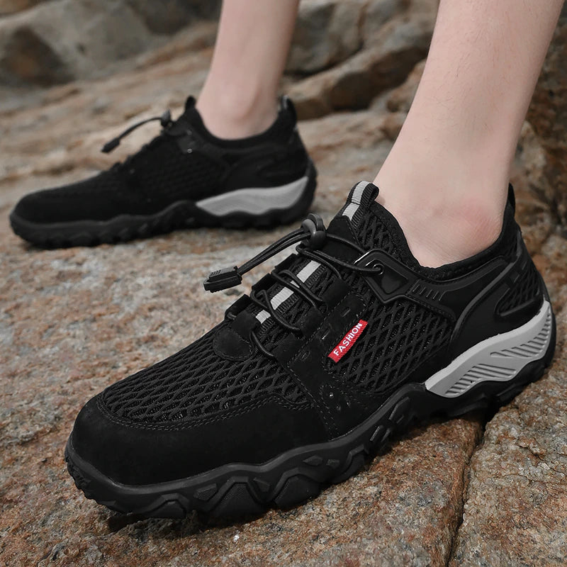 Summer Breathable Casual Mesh Shoes-My Soft Slipper