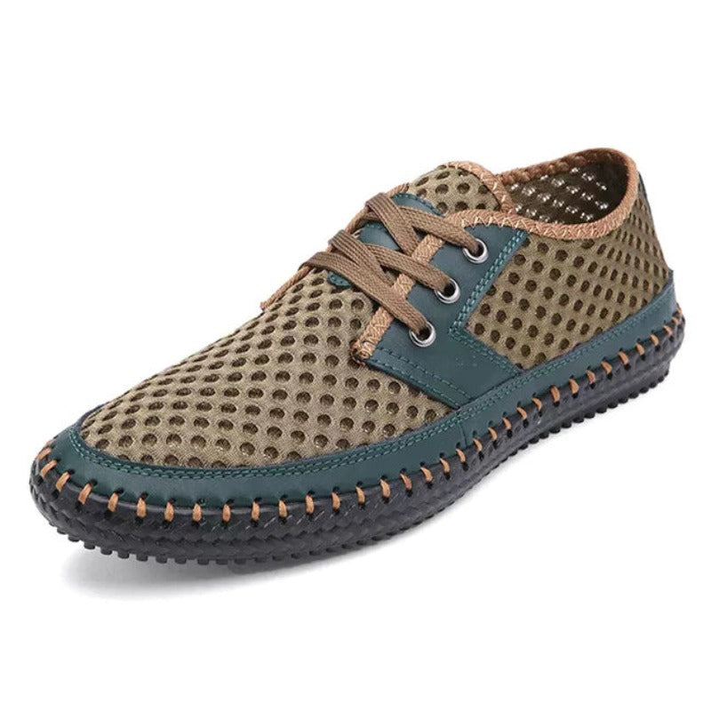 Breathable Comfortable Handmade Mesh Shoes-My Soft Slipper