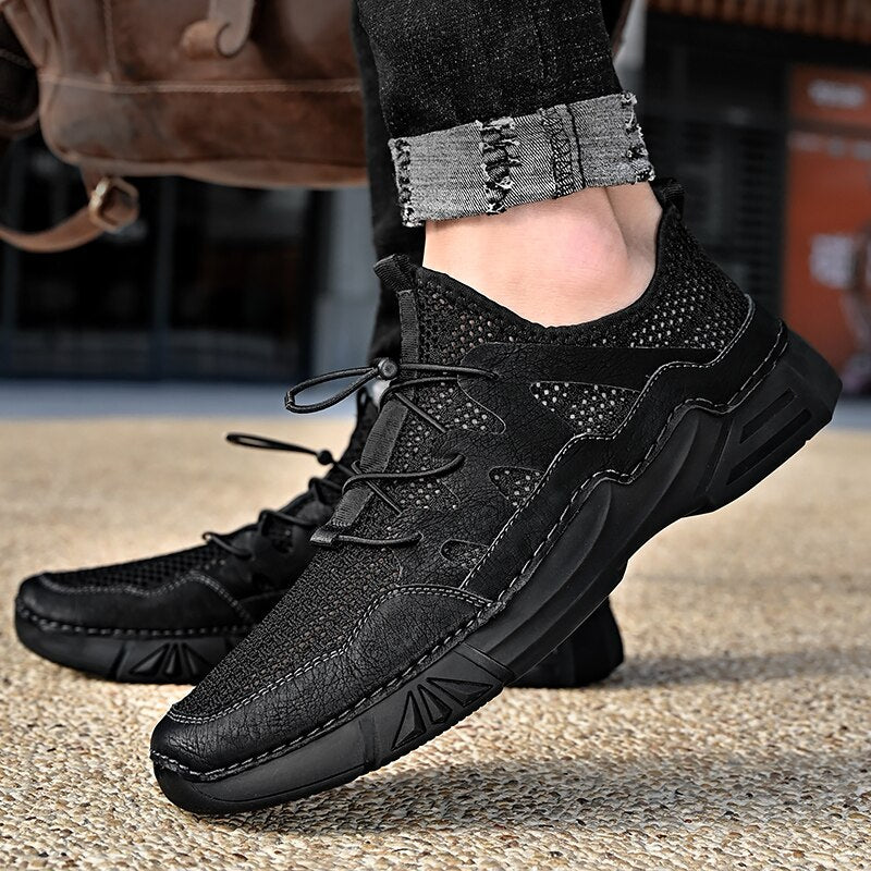 Summer Casual Men's Mesh Shoes-My Soft Slipper