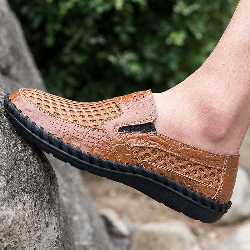 Summer Fashion Casual Breathable Mesh Shoes-My Soft Slipper