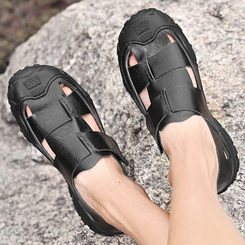 Comfortable Outdoor Casual Men's Sandals-My Soft Slipper