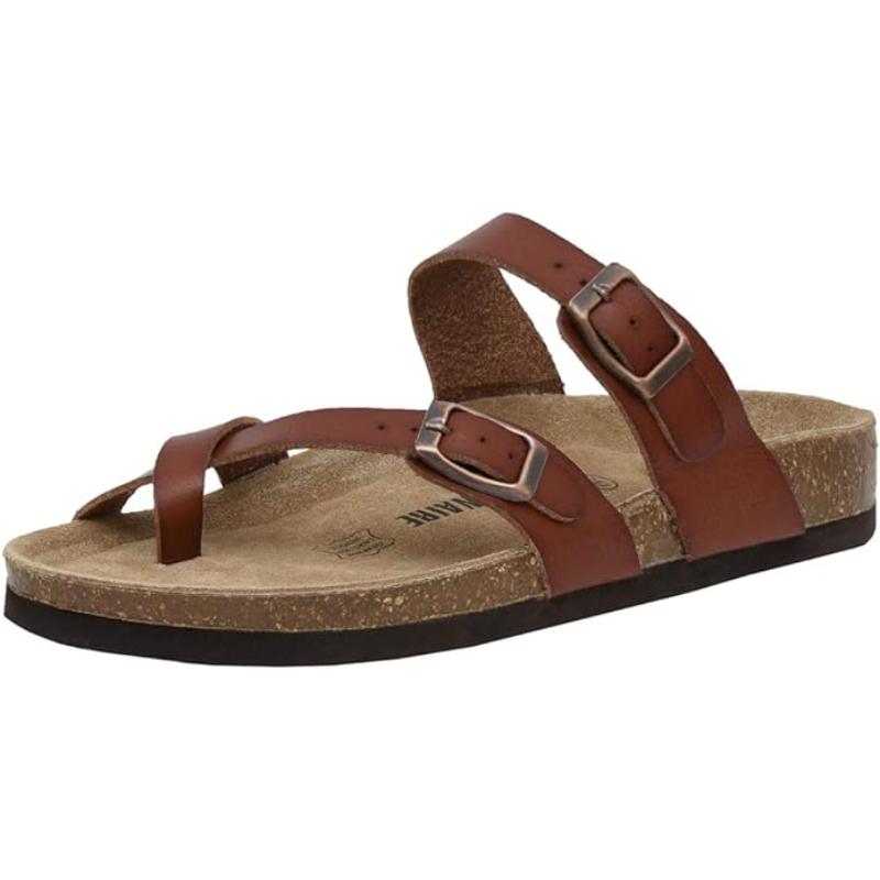 Women Open Design Clogs With Buckle Closure-My Soft Slipper