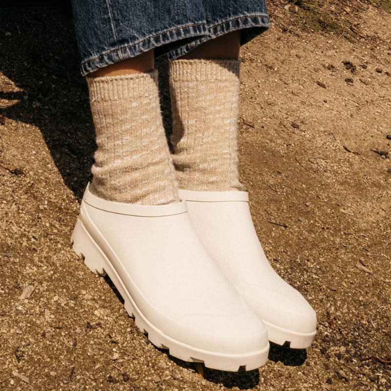 Bodega Slip On Garden Clog With Rubber Sole For Women