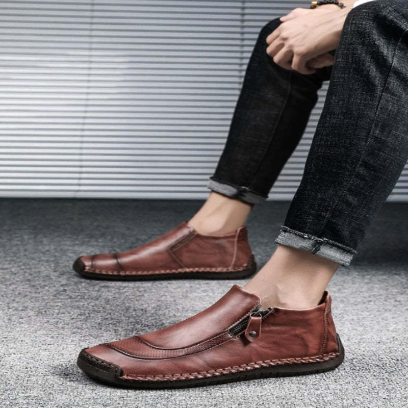 Men's Fur Snow Ankle Boots-My Soft Slipper