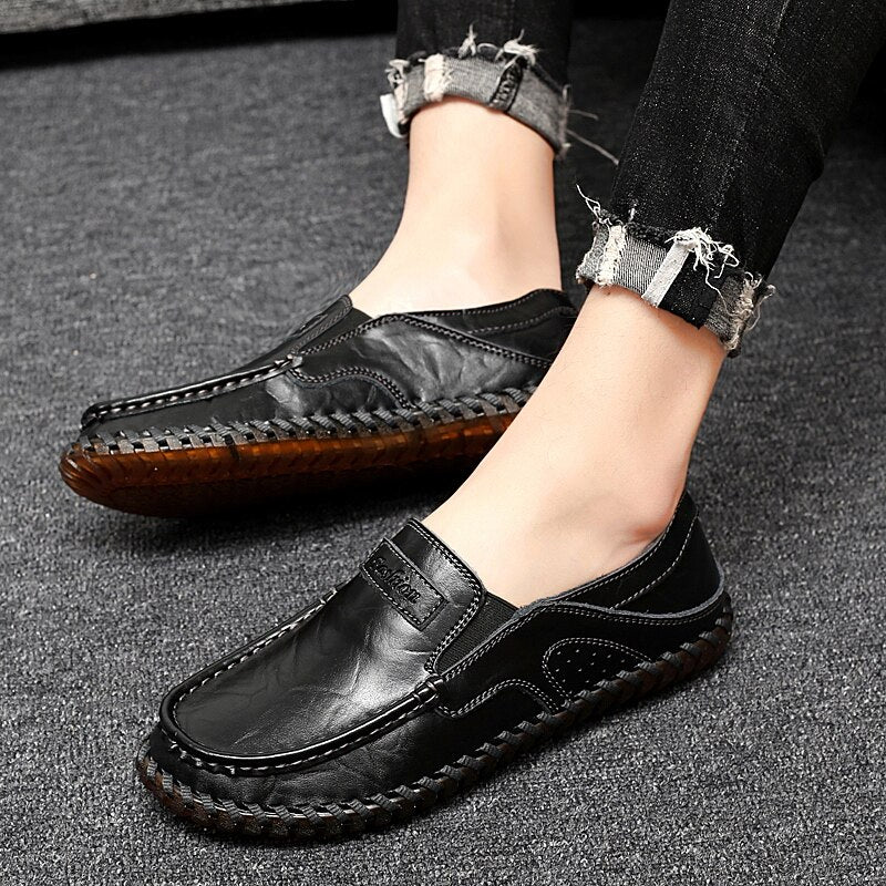 Men's Non-Slip Walking Loafers-My Soft Slipper