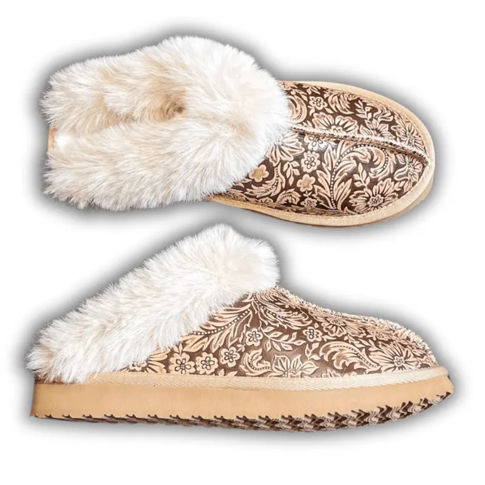 Very G Embossed Lolly Slipper