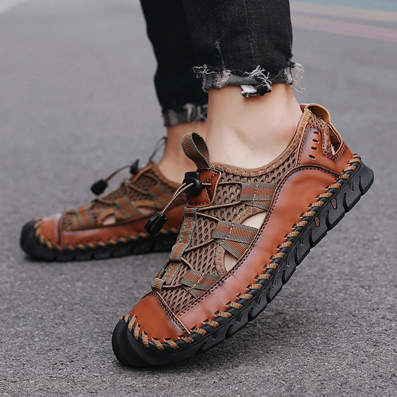 Summer Breathable Men Sandals-My Soft Slipper