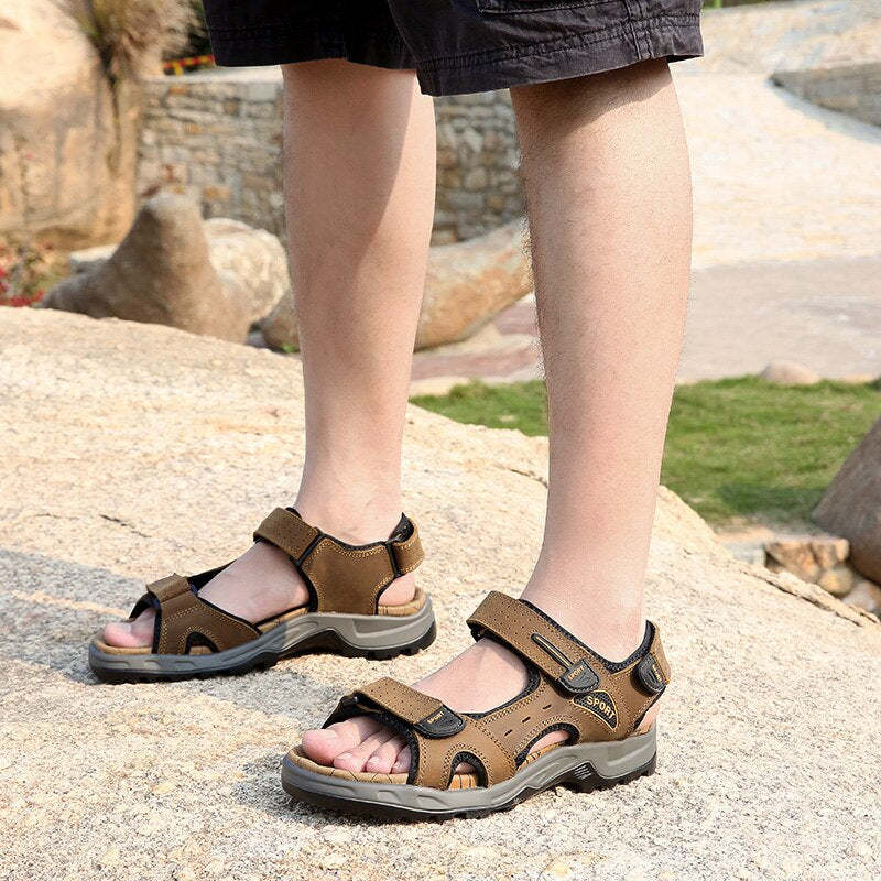 Summer Men's Soft Breathable Men's Sandals-My Soft Slipper